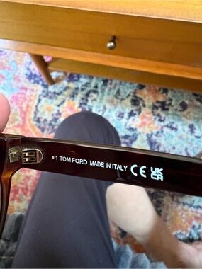 Tom Ford Men's Tortoiseshell Brown Glasses